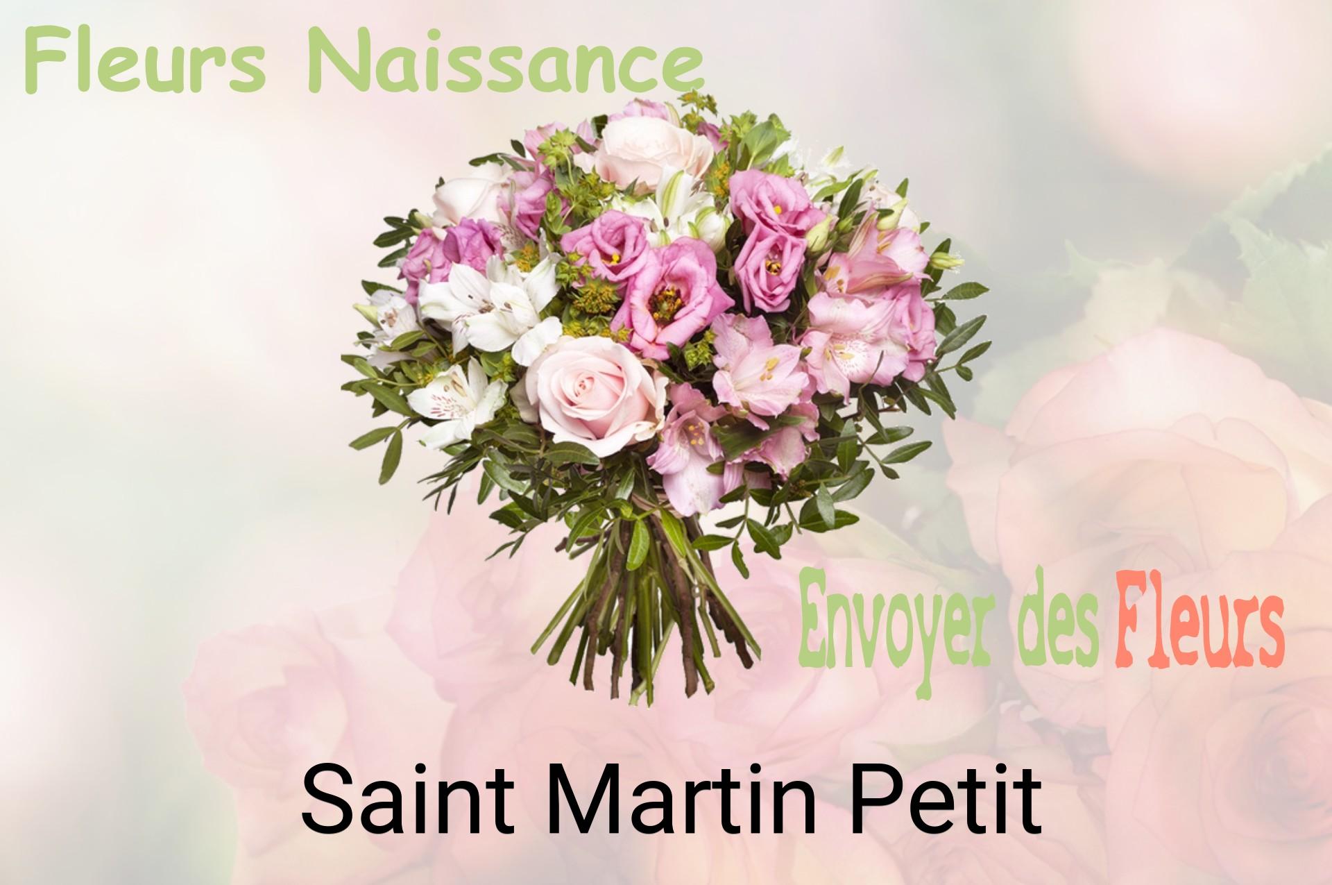 Bouquet de fleurs de naissance livré à Saint-Martin-Petit