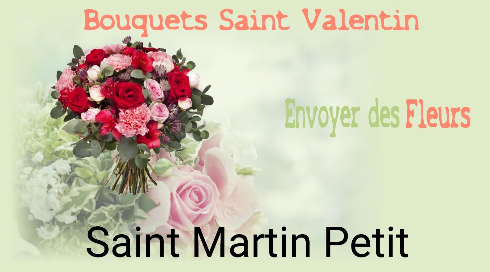 Roses de Saint-Valentin livrées à Saint-Martin-Petit